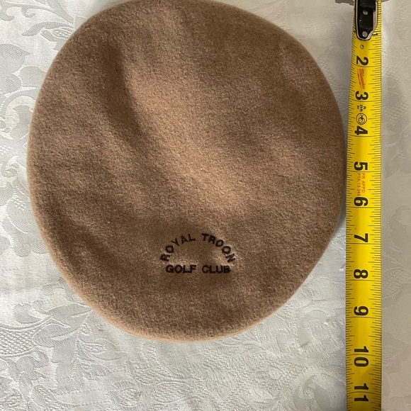 Kangol Flat Cap Hat 100% Virgin Wool Made in England Vintage Size S Royal Troon - Picture 3 of 6